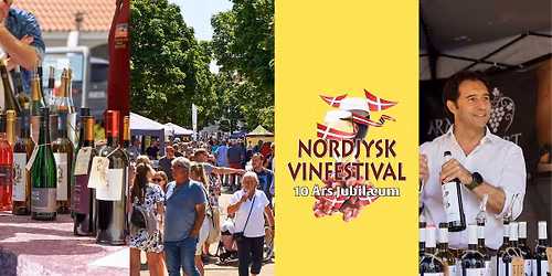 Nordjysk Vinfestival - Fredag d. 12. juni 2026 - 10 \u00e5rs jubil\u00e6um