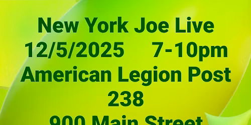 New York Joe Live