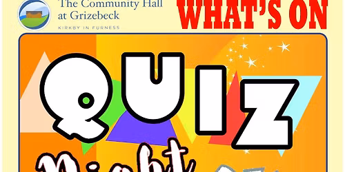 Quiz Night Friday 20th March 2026