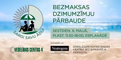 Bezmaksas dzimumz\u012bmju p\u0101rbaude!