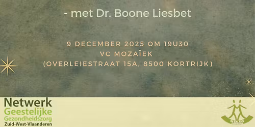 Praatkaffee: "Niet perfect, toch tevreden" - Dr. Liesbet Boone