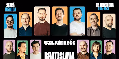 VE\u013dK\u00c9 SILN\u00c9 RE\u010cI V STAREJ TR\u017dNICI