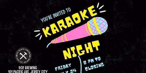 FREE Karaoke Night at 902 Brewing in Jersey City