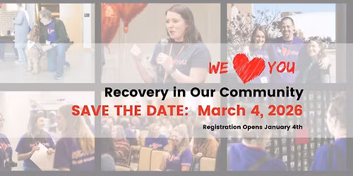We Heart You: Recovery in Our Community