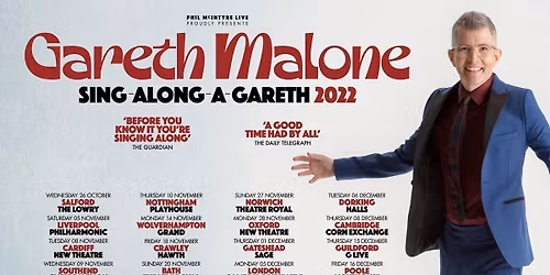 Gareth Malone at Cambridge Corn Exchange