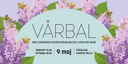 V\u00e5rbal med Link\u00f6pings students\u00e5ngare och Lusen Big Band