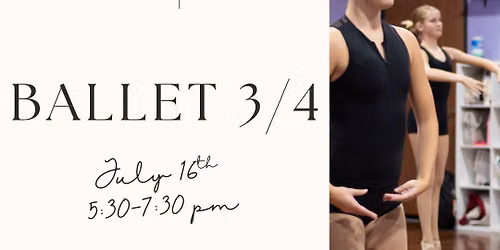 Ballet 3 & 4