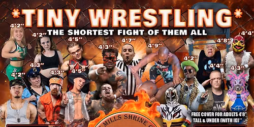 Hope Mills, NC- Little Mania Mini Wrestling @Hope Mills Shrine"The Shortest Fight of Them All"