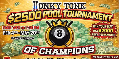 $2500 Pool Tournament of Champions