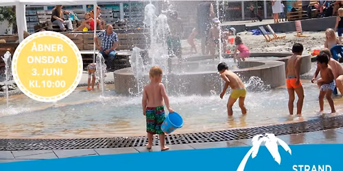 \u00c5bningen af stranden 2025