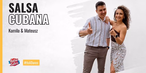 HoliDance - salsa cubana P1 z Kamil\u0105 i Mateuszem od 29.07