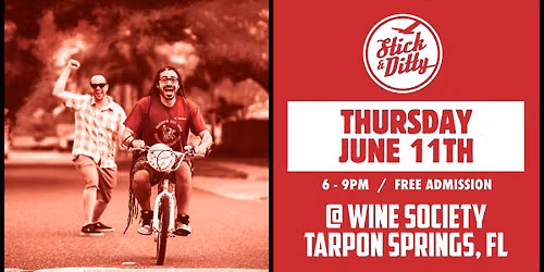Stick & Ditty at Wine Society (Tarpon Springs, FL) - 6\/11\/26