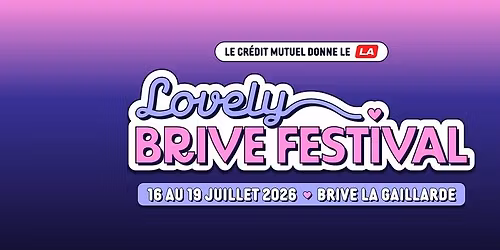 Lovely Brive Festival 2026 \ud83e\ude77