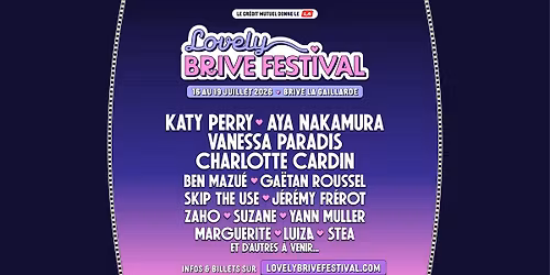 Lovely Brive Festival 2026 \ud83e\ude77