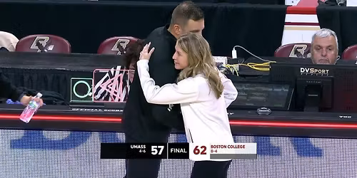 Boston College Eagles at UMass Minutewomen Womens Basketball