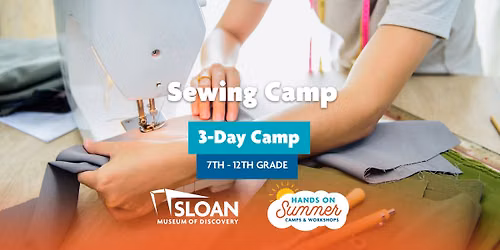 Sewing 3-Day Camp | 7th-12th Grade
