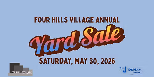 Four Hills Village Annual Yard Sale