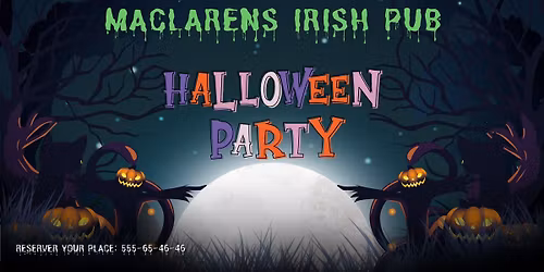 Halloween 2025 at Maclaren's Irish Pub