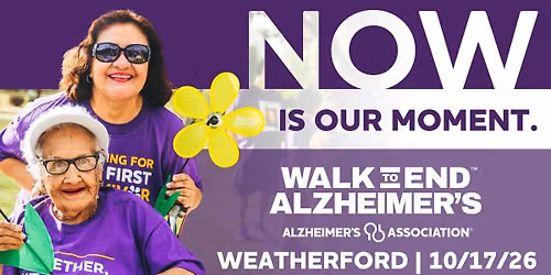 2026 Walk to End Alzheimer's - Weatherford