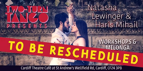 Workshops and Milonga with Natasha Lewinger & Haris Mihail at St Andrew's