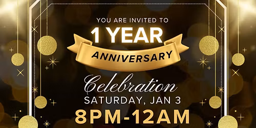 ALL SAINTS CLUB 1YR ANNIVERSARY PARTY WITH LITTLE SISTER BAND \u2022 Sat, Jan 3 \u2022 8pm - 12am
