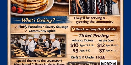 Pancake & Sausage Breakfast Fundraiser