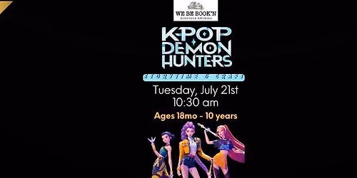 Free Storytime & Craft: KPOP Demon Hunters