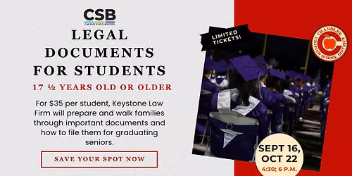 Legal Documents for Students 17 1\/2 or Older