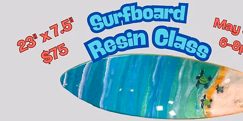 Large Surfboard Resin Class
