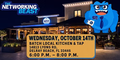 Networking Event & Business Card Exchange by The Networking Beast (DELRAY)