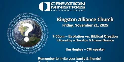 Evolution vs Biblical Creation