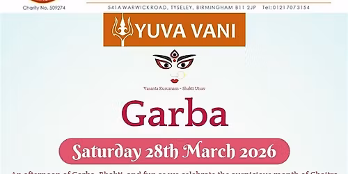 Chaitra Garba Afternoon