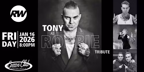Tony As Robbie Williams Tribute