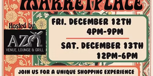 Holiday Marketplace at AZO Venue, Lounge, & Grill