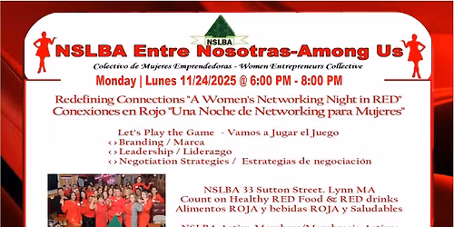 NSLBA Entre Nosotras "De Rojo" - Among Us "In Red"