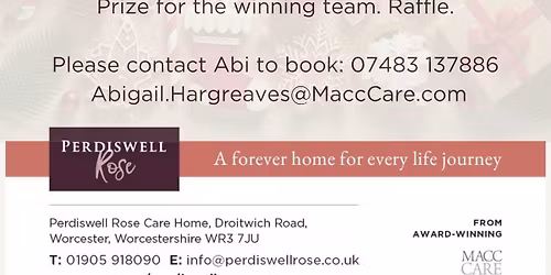 Christmas Quiz & Curry Night