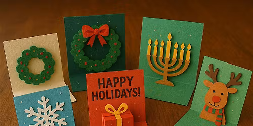 Handmade Holiday Card Class