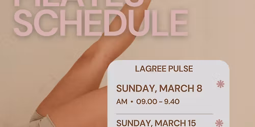 Ripple Room x Lagree Pulse: Women\u2019s Month Movement + Caf\u00e9 Social