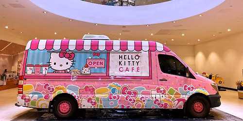 Hello Kitty Cafe Truck West - Burbank Appearance