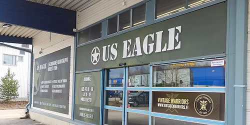 US EAGLE 40-VUOTIS JUHLA 23.5. KLO 10-16.00