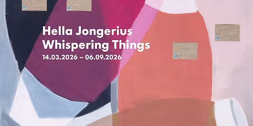 Hella Jongerius: Whispering Things OPENING & TALK (EN)