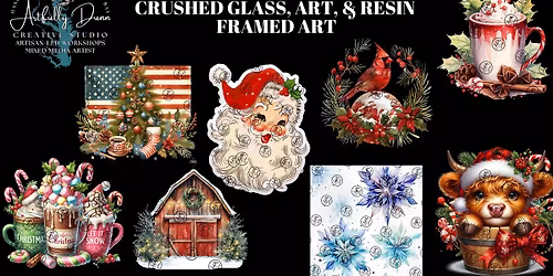 Winter Wonderland Resin Framed Art Workshop