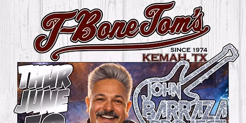 John Barraza Project returns to T-Bone Tom's in Kemah!