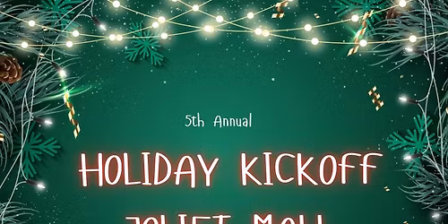 Holiday Kickoff craft Show at Joliet mall 