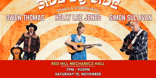 Side By Side: Feat Owen Thomas, Holly Lee Jones & Simon Sullivan