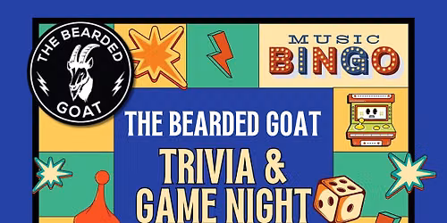 Monday Trivia and Game Night at The Bearded Goat