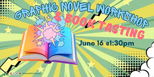 Graphic Novel Workshop & Book Tasting