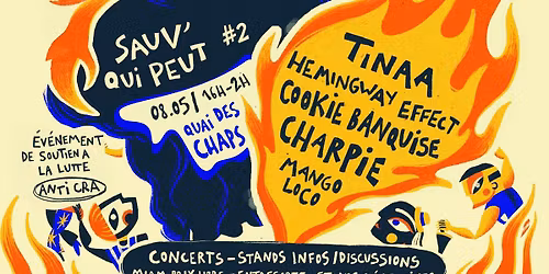 SAUV' QUI PEUT #2 - TINAA x HEMINGWAY EFFECT x  COOKIE BANQUISE & MORE...
