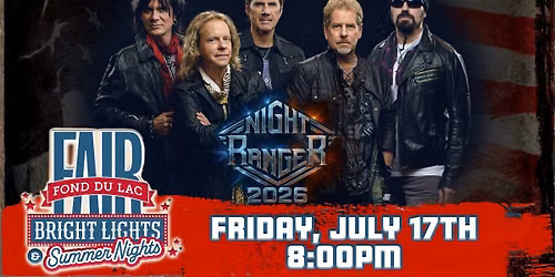 Night Ranger @ the Fond du Lac County Fair