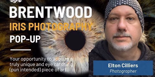 Brentwood, Essex Iris Eye Photography Pop-Up